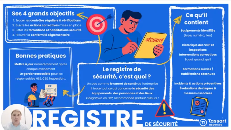 Qu'est-ce qu'un registre de sécurité ?