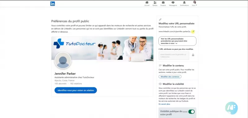 Comment personnaliser son URL Linkedin ?